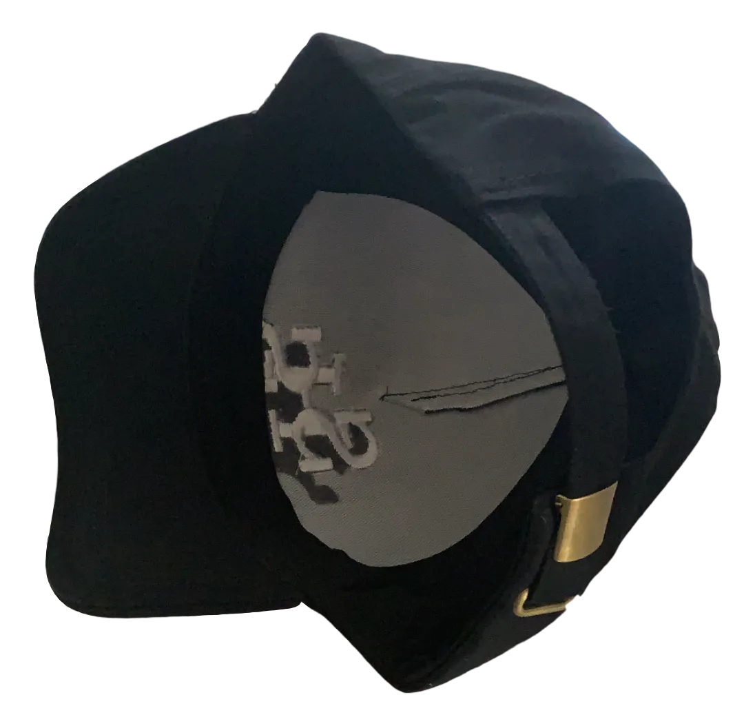 Monogram Baseball Cap - Black