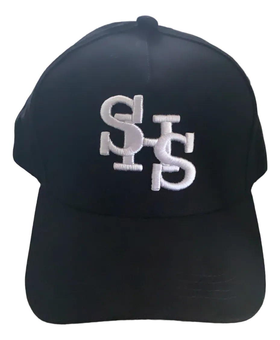 Monogram Baseball Cap - Black