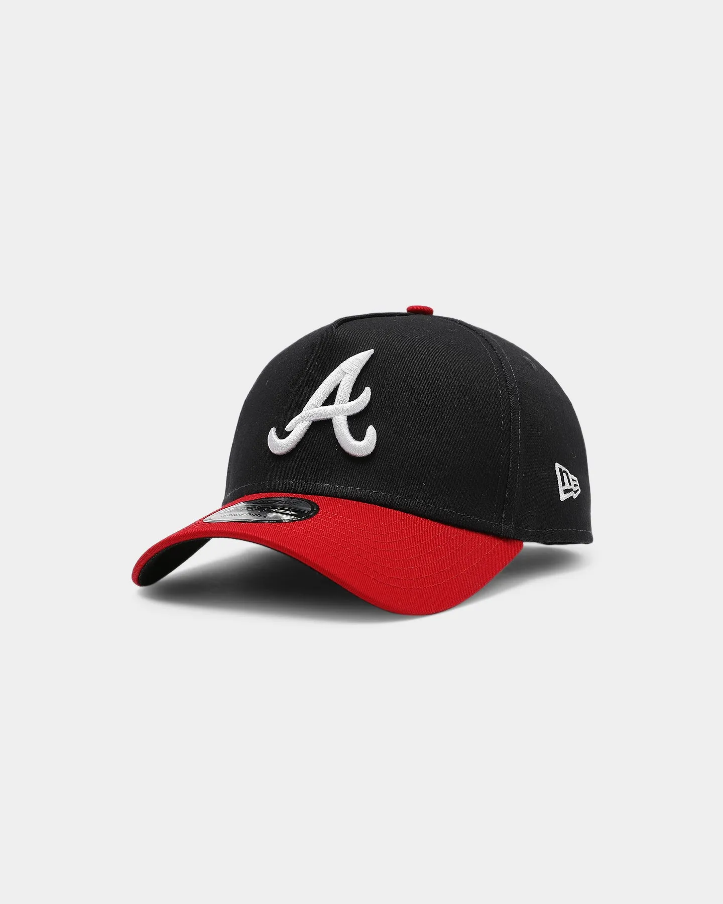New Era Atlanta Braves 2-Tone 9FORTY A-Frame Snapback Navy/Red