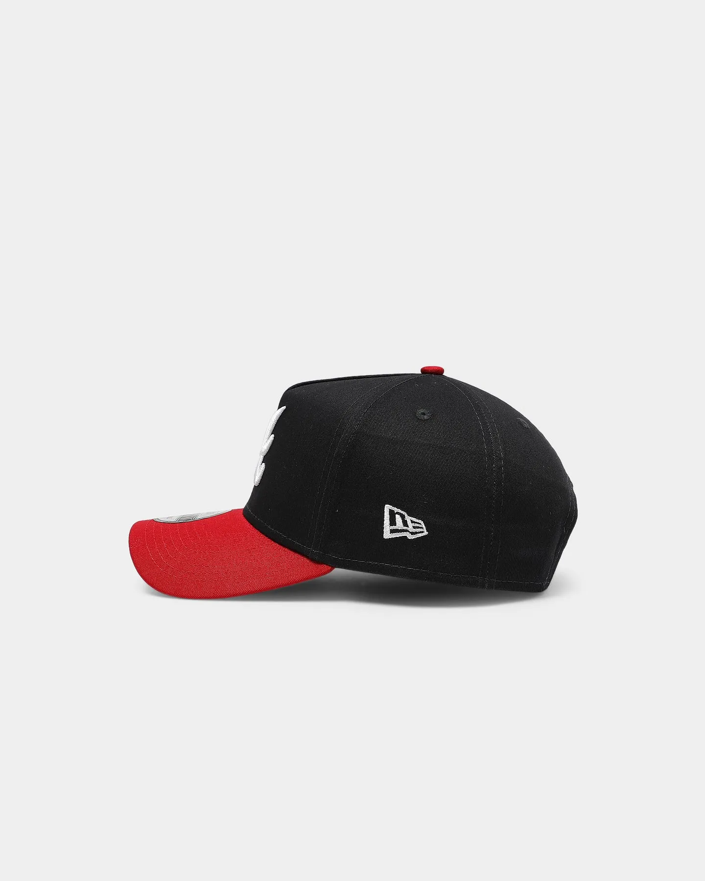 New Era Atlanta Braves 2-Tone 9FORTY A-Frame Snapback Navy/Red