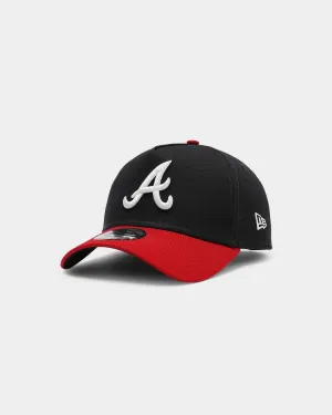 New Era Atlanta Braves 2-Tone 9FORTY A-Frame Snapback Navy/Red