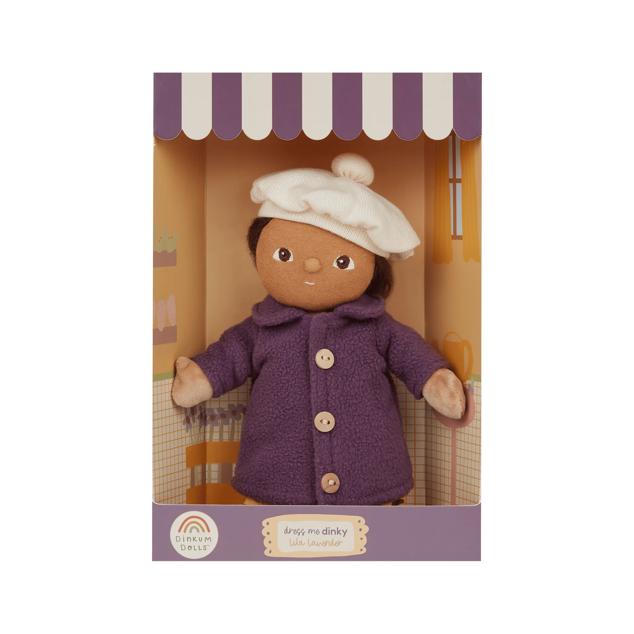 Olli Ella Dress Me Dinky - Lila Lavender - Purple