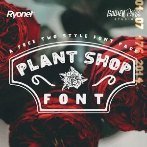 Plant Shop Font (Download Only)