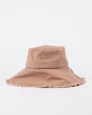 RUSTY GLEAM ORGANIC BUCKET HAT - TAU