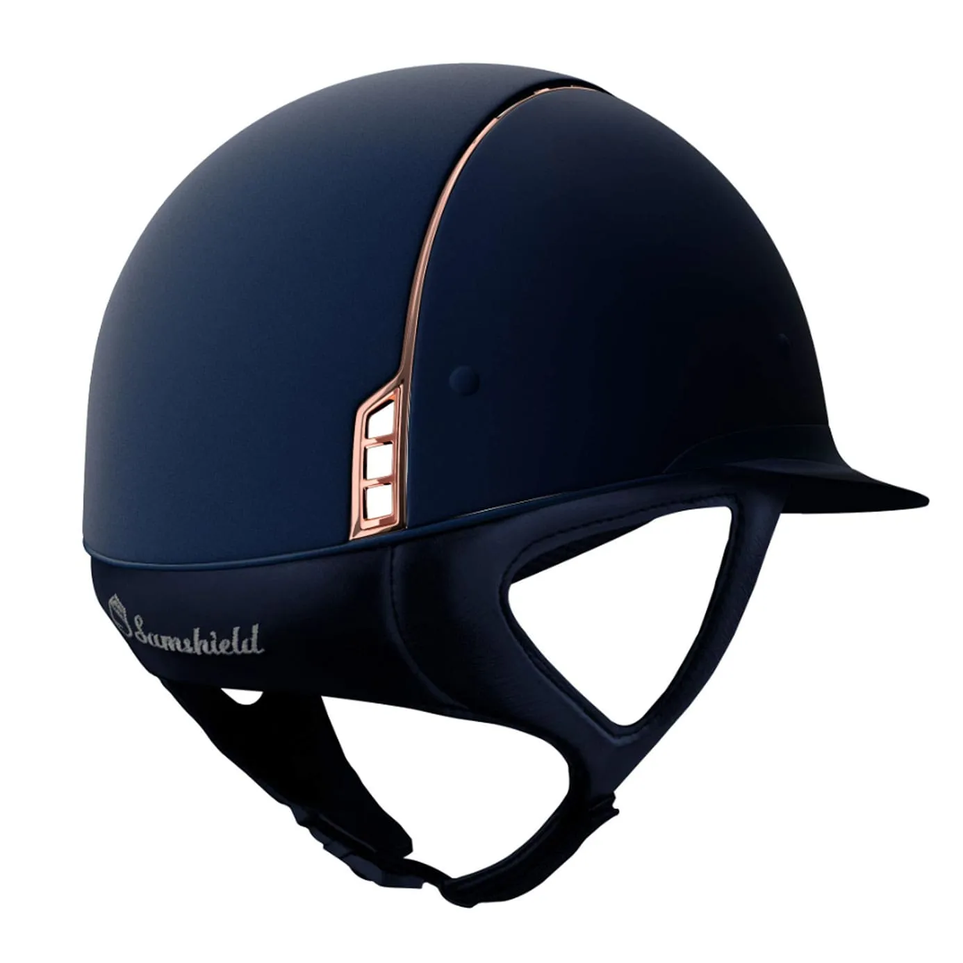 Samshield V1 Miss Shield Navy Shadowmatt with Rose Gold Trim