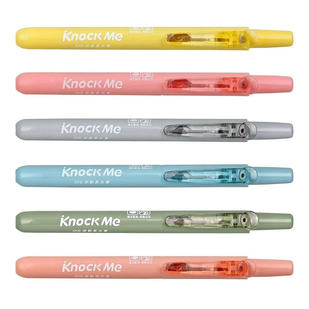 SKB IK-2501 4MM Knock Me oblique highlighter press highlighter soft highlighter