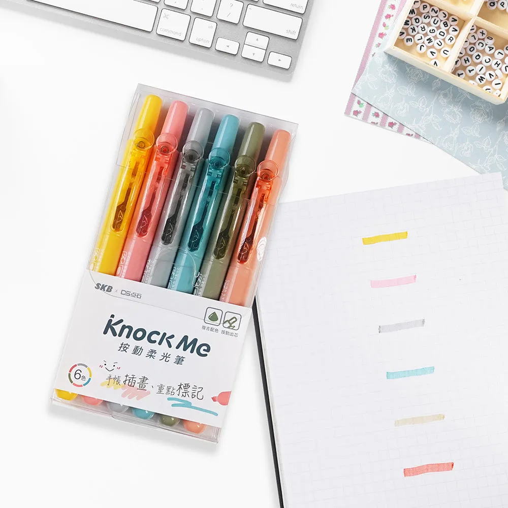 SKB IK-2501 4MM Knock Me oblique highlighter press highlighter soft highlighter