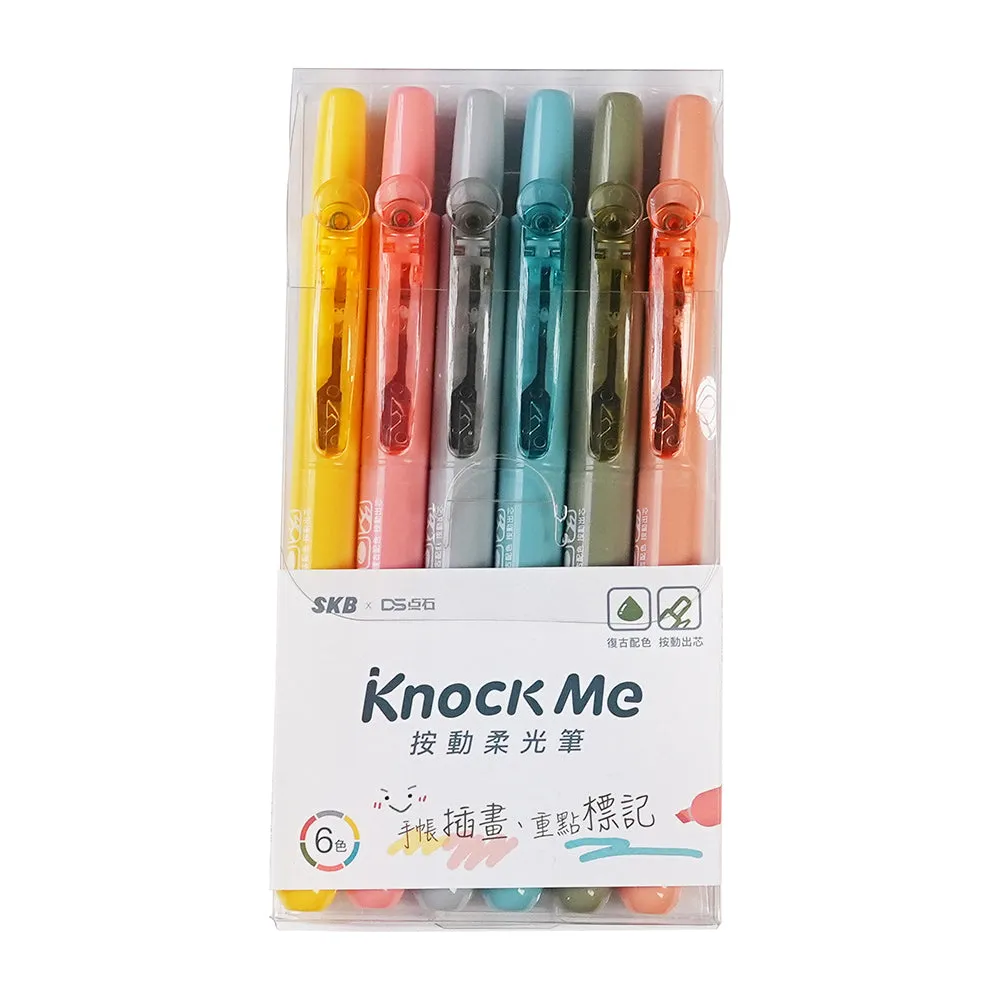 SKB IK-2501 4MM Knock Me oblique highlighter press highlighter soft highlighter