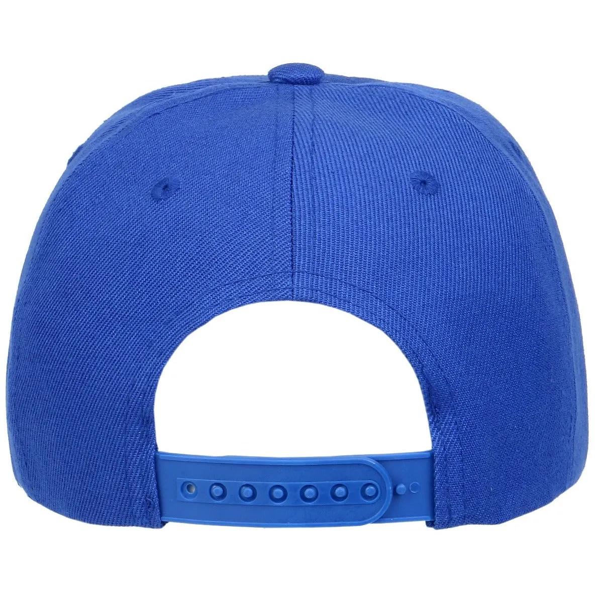 Solid Six Panel Baseball Adjustable Snapback Cap