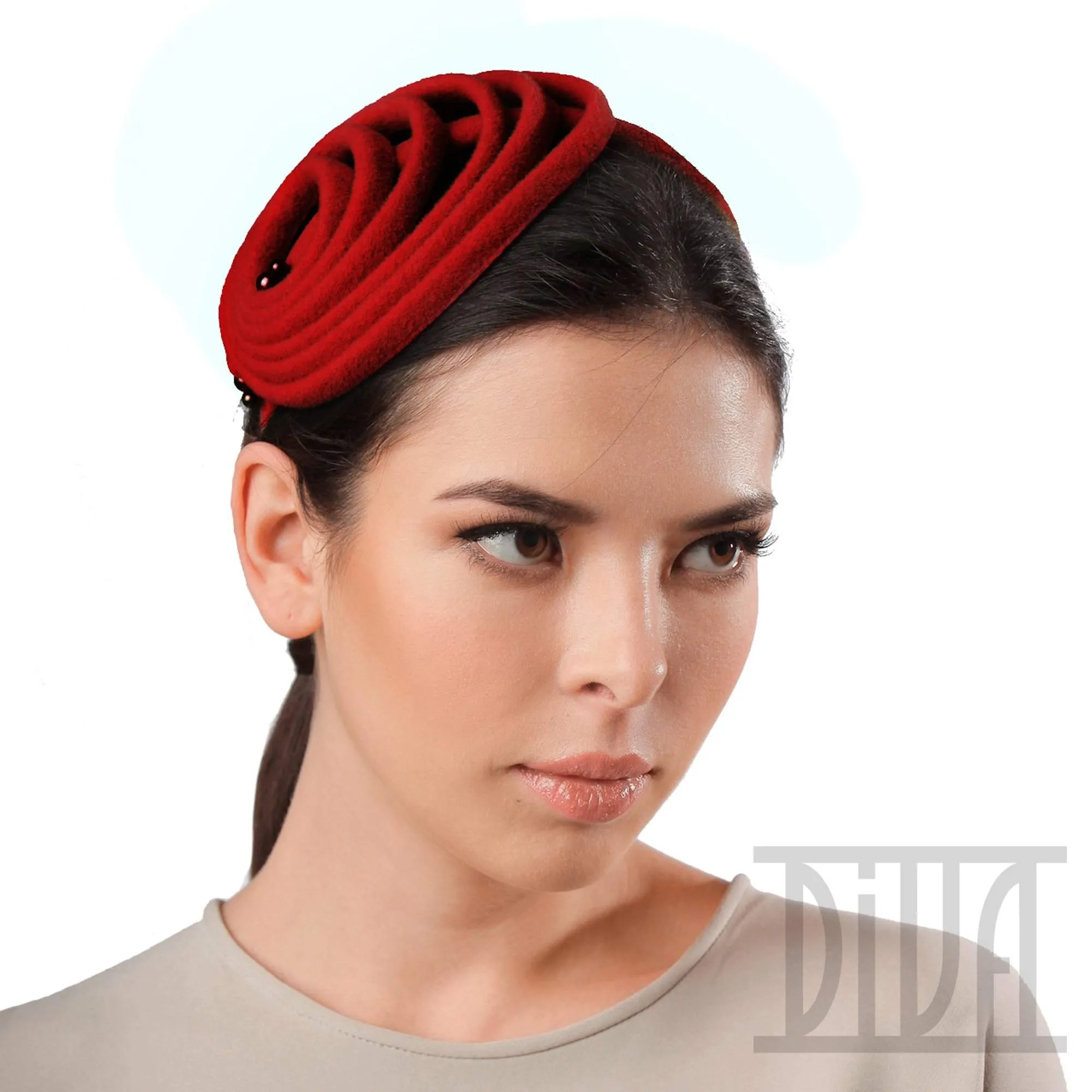Stylish Fascinator Hat Winter Headwear