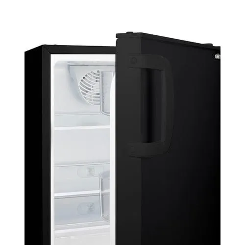 Summit 20" Black Finish All-Refrigerator ALR47B