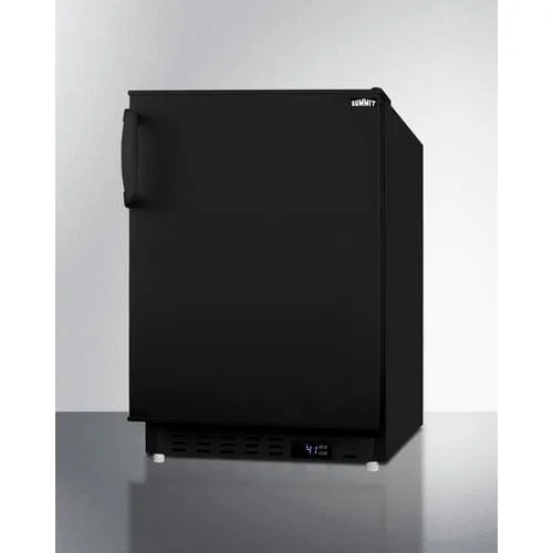 Summit 20" Black Finish All-Refrigerator ALR47B
