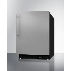 Summit 21" Stainless Steel Built-In All Refrigerator ALR47BSSHV