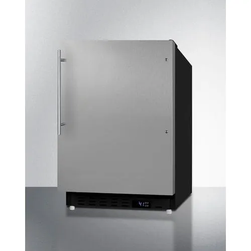 Summit 21" Stainless Steel Built-In All Refrigerator ALR47BSSHV