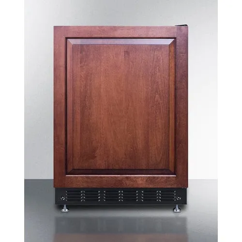Summit 24" Residential Panel Ready Refrigerator-Freezer CT66BK2SSRSIF