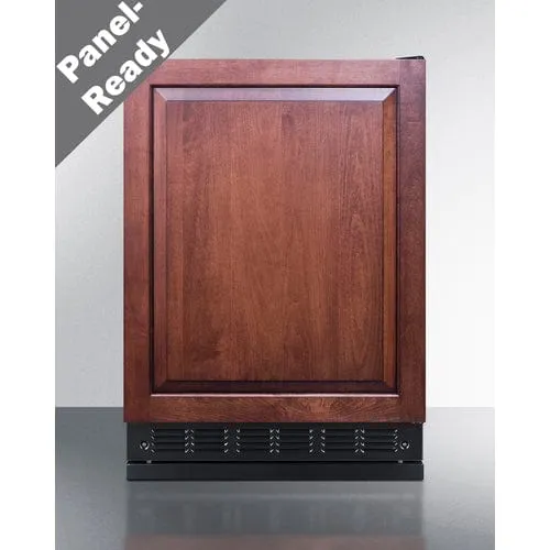 Summit 24" Residential Panel Ready Refrigerator-Freezer CT66BK2SSRSIF