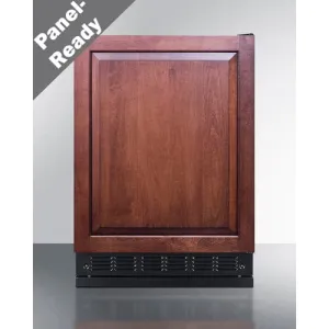 Summit 24" Residential Panel Ready Refrigerator-Freezer CT66BK2SSRSIF
